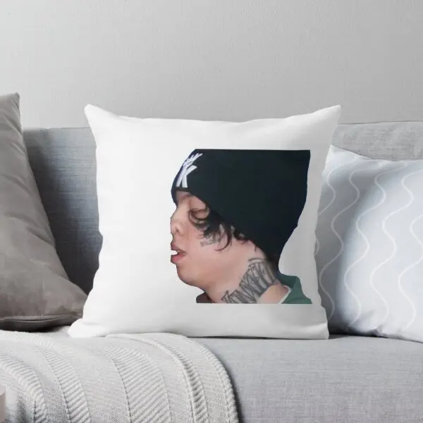 

Lil Xan Nose Meme Printing Throw Pillow Cover Decorative Cushion Fashion Bed Sofa Fashion Hotel Pillows not include One Side