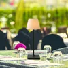 Outdoor Portable LED Table Lamp Power Bank Rechargeable Cordless Table Lights Battery Operated Dimmable LED Desk Lighting 3