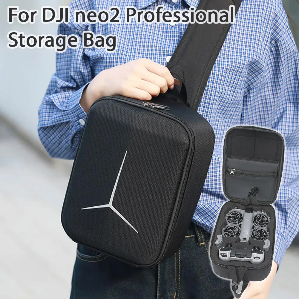 DJI Neo 2/RC N3 보관 가방 숄더백 여행용 야외 휴대용 케이스 핸드백 DJI Neo 2 드론 액세서리용