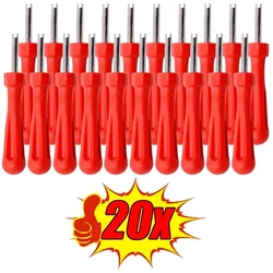 Tyre Valve Core Remover Tool Set for Efficient Tire Maintenance (20Pcs)