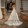 Customized Simple Square Collar Wedding Gowns A Line Elegant Tulle Classic Zipper Back Bride Dresses Vestido De Novia 2025 New 2