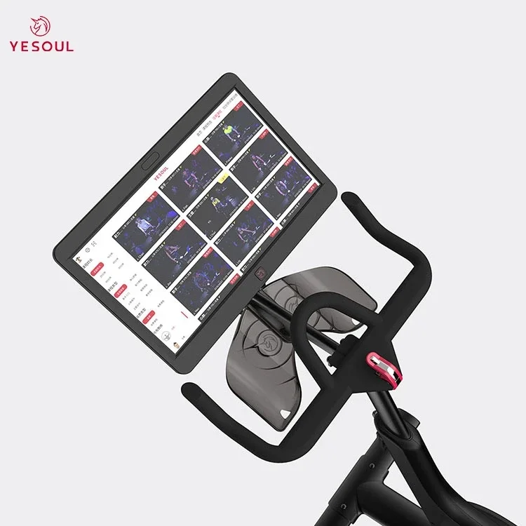 Exercise Bikes,Exercise Bike, Magnetic Stationary Bike With App, Low Noise Indoor Cycling Bike