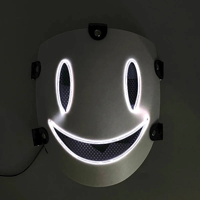 High Rise Invasion-Inspired Yuri Honjo Neon Glow Face Mask Cosplay Prop