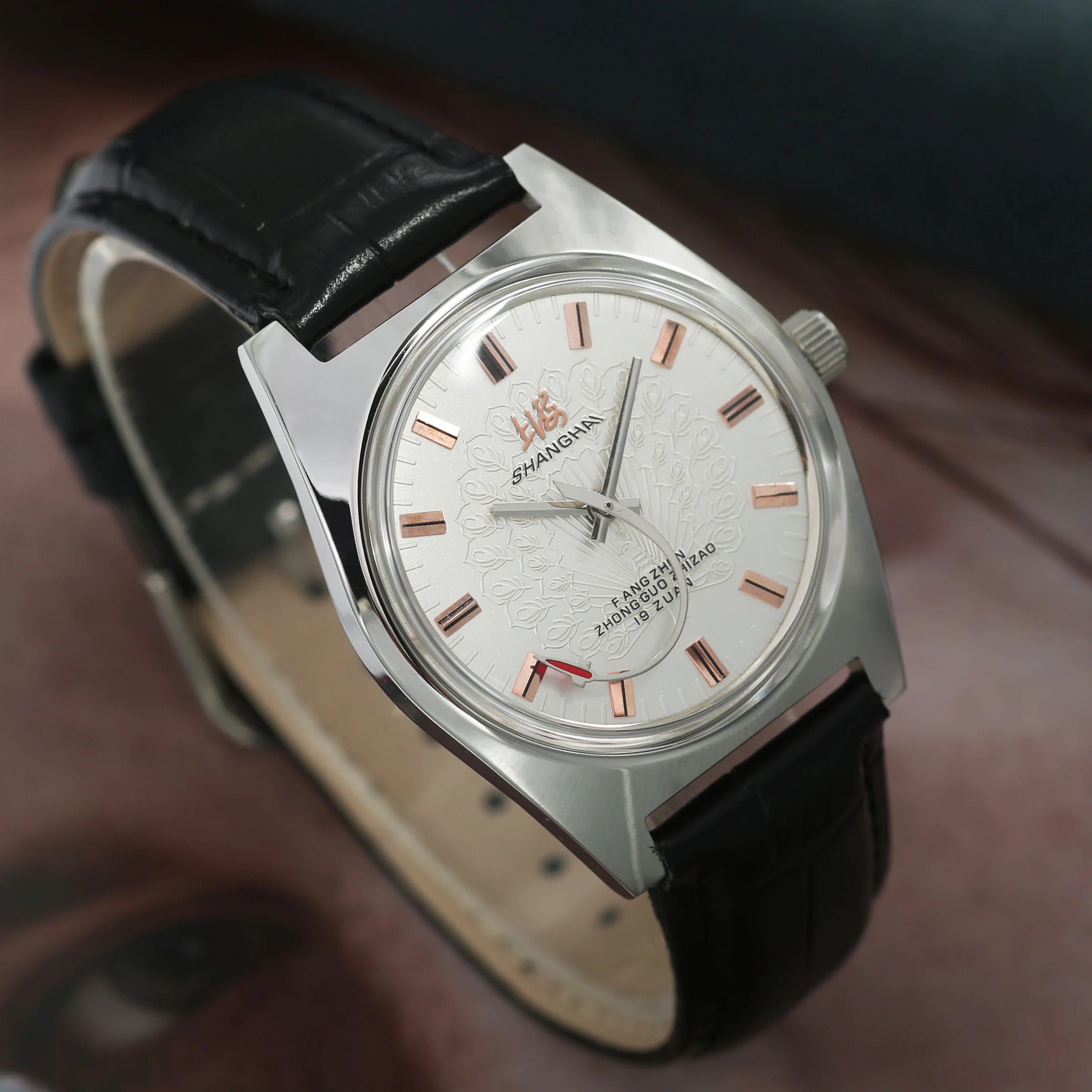 Men's Mechanical Watch 7120 36mm Manual Winding Waterproof Shanghai Chinese Daily Office Wear Birthday Holiday Gift Wholesale - 3