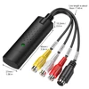 USB 2.0 Video Capture Card VHS VCR TV DVD Video Audio Converter Audio Capture Adapter Card USB 2.0 To AV Video Capture Adapter 5