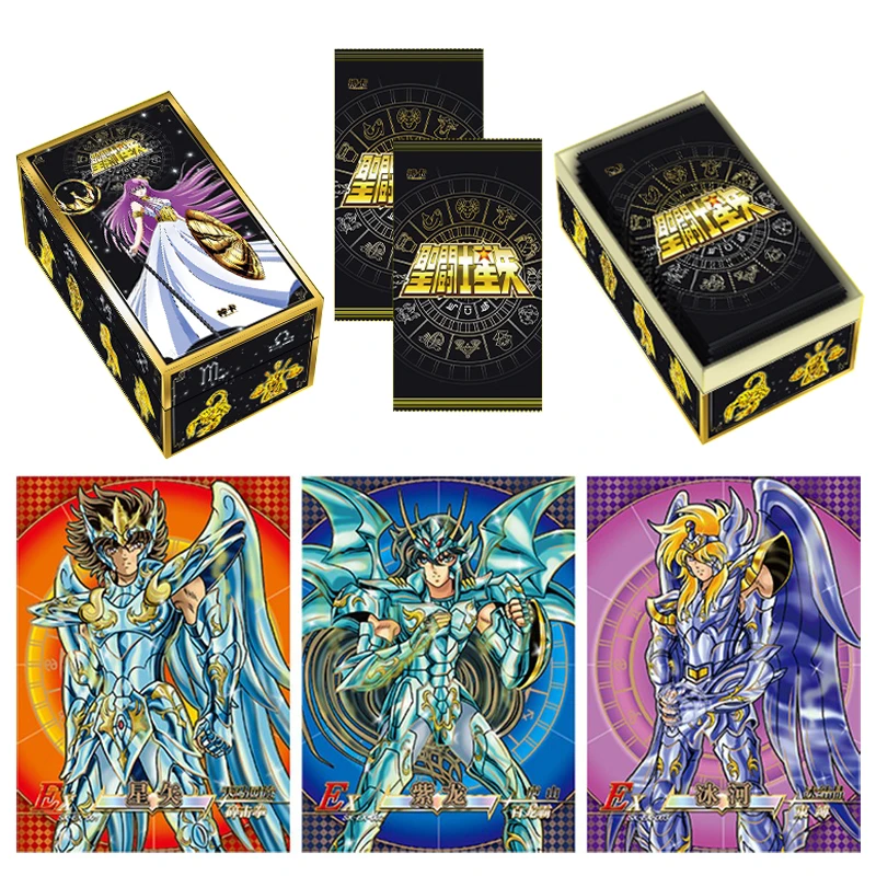 New Saint Seiya Cards Original Anime Character Gold Saint Seiya Xp Bronze  Flash Card Toys Gifts For Children's Family Birthday - Game Collection  Cards - AliExpress