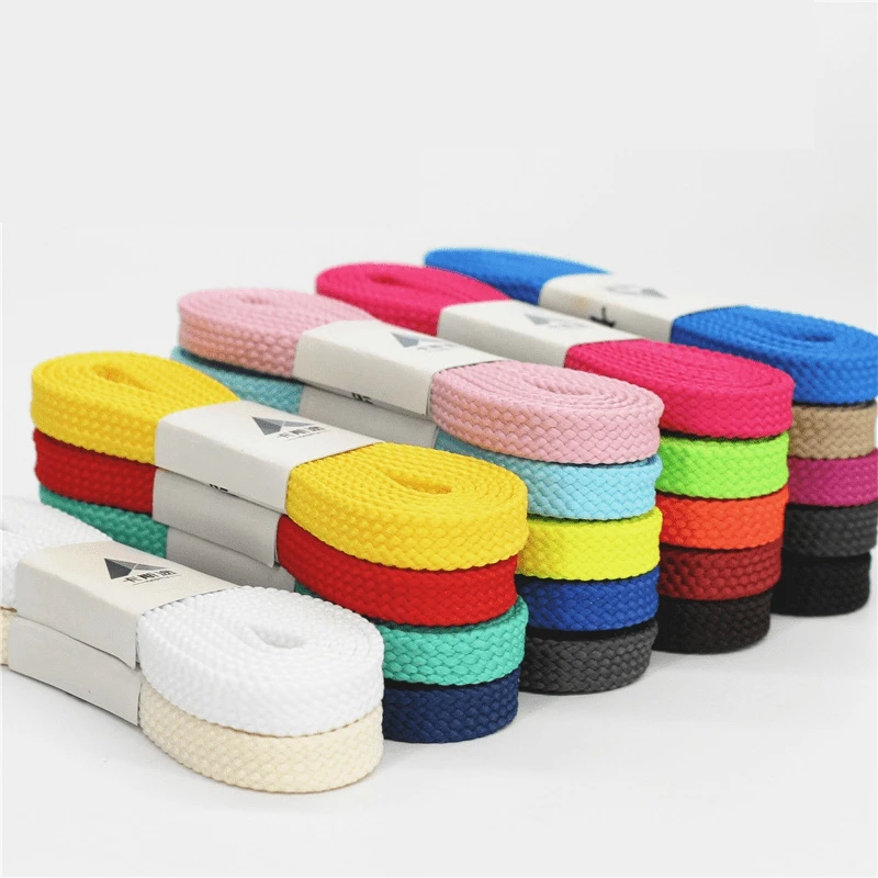 1 Paio NB Lacci Classici Addensati Per Scarpe Da Ginnastica Lacci Piatti Lacci Sportivi Casual Scarpe Da Basket Stringhe 100/120/140/160CM - Foto 9