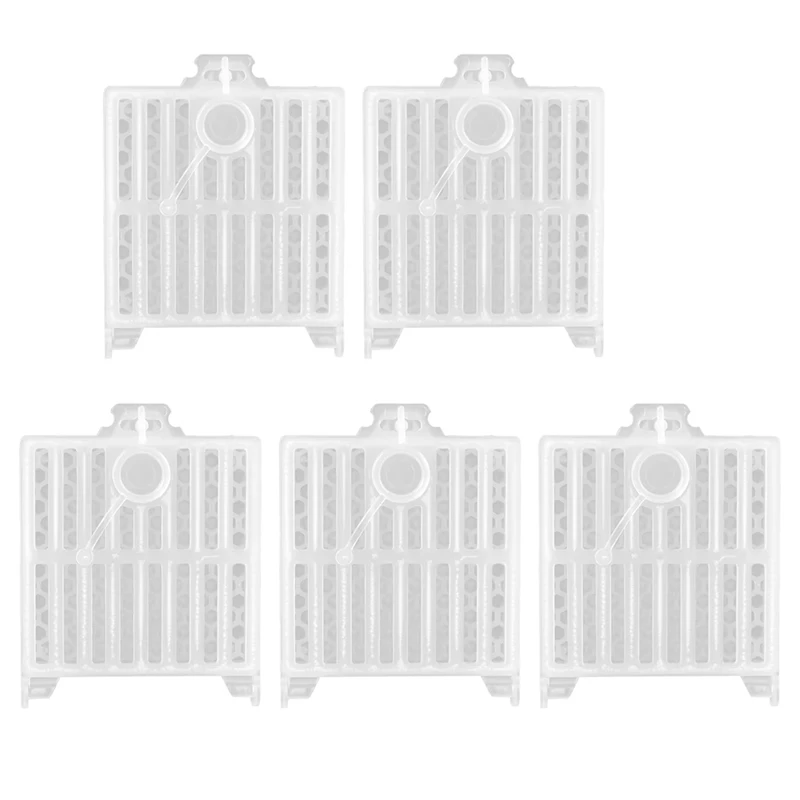 KEKA Beekeeping Cage Bee Moving Cage Bee Catcher Plastic Rearing Transport Tool Beekeeping Accessory(5Pcs)