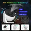 12 in 1 Cosmic Starry Sky Galaxy 4K HD Projector Night Light Decoration 360° Rotate Bedroom Romantic Lamp for Kids Adults Gift 6