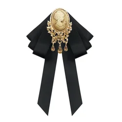 Unisex bow tie Trendy retro solid color professional collar flower Funny ties Banquette Gift accessories Ladies collar flowers