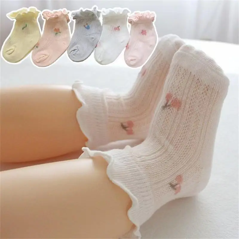 

Socks Girls Medium Length Socks Girls Medium Tube Socks Summer Treasure Socks Newborn Baby Socks Thin Baby Socks