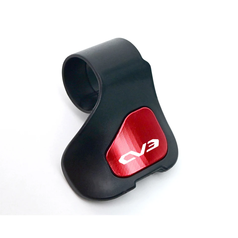 Clip Accélérateur Pour Moto - Booster D'assistance Au Guidon En Alliage Aluminium, Couleur Bleu, Réglable, Universel