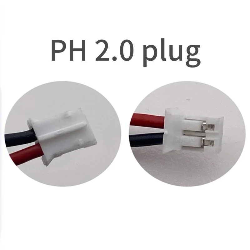 Bateria de Polímero de Lítio Jst ph 3.7v 5000mah 955565 2.0 mm Plugue 2pin para Energia Móvel Smart Home ar Condicionado Carregamento do Terno - Image 6