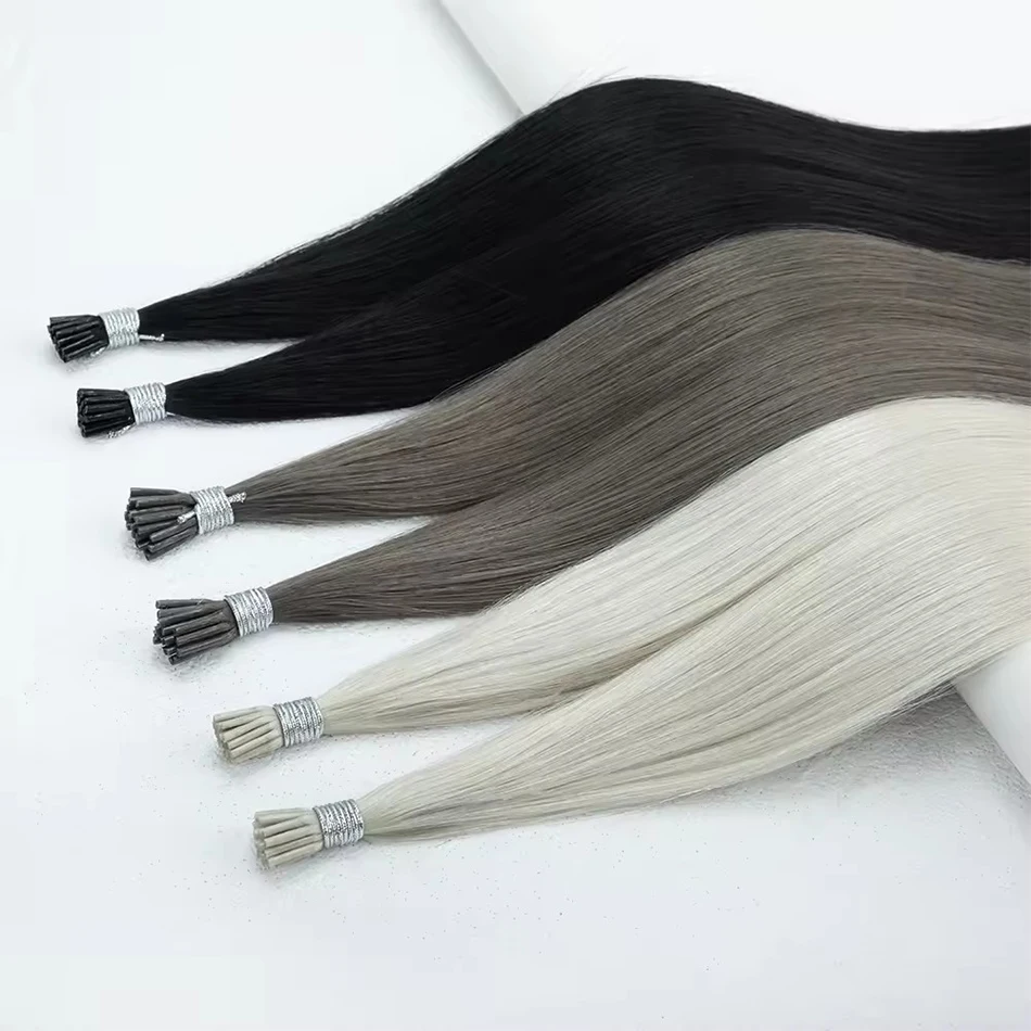 Straight ITip Human Hair Extension Addbeauty Brazilian Remy Human Hair Keratin 100% Natural Capsule On Extensions for Women hair extensions