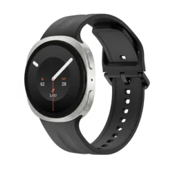 Waterproof Silicone Sport Strap Replacement Bracelet - Galaxy 8classic 46mm (Black)