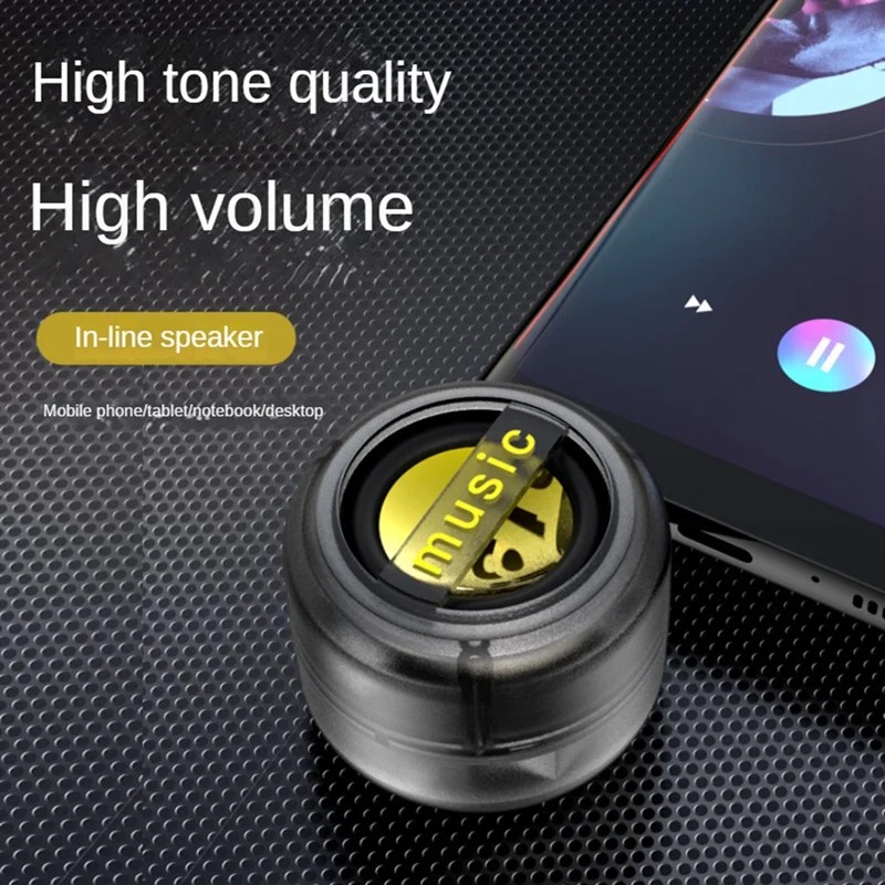 Portable Mini Speaker Universal 3.5Mm Sound Box Mobile Phone Speaker Amplifier External Wired Speakers