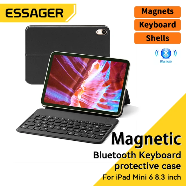 Essager For iPad Magic Keyboard Ultra Slim Wireless Keyboard Power