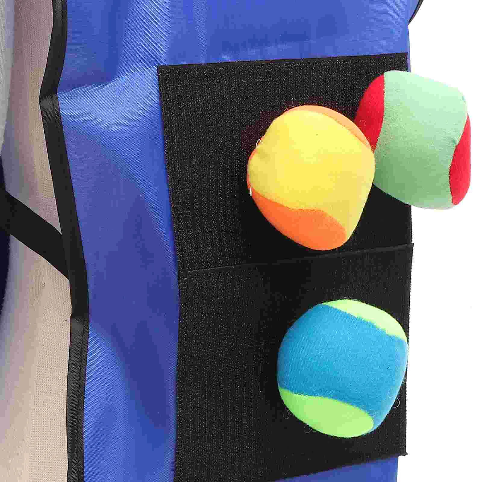 12pcs Children Sticky Ball Vest Sticky Jersey Vest Game Props Sticky Ball Vest for Kids sticky vest for ball 6