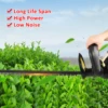 Cordless Hedge Trimmer 21V Battery Bush Trimmer Electric Hedge Trimmer Pruning 21 Inch Dual-Action Blade 4.0Ah Battery Charger 2