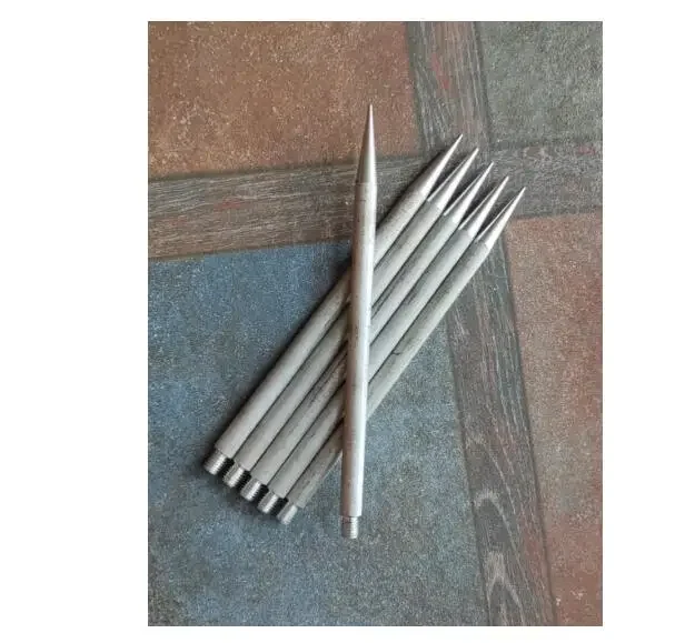 Antenna Ground Anchor Short Wave Antenna Ground Anchor Aluminum Alloy M10 Thread Stake Pac-12 Ma-12 10X240MM 1PCS