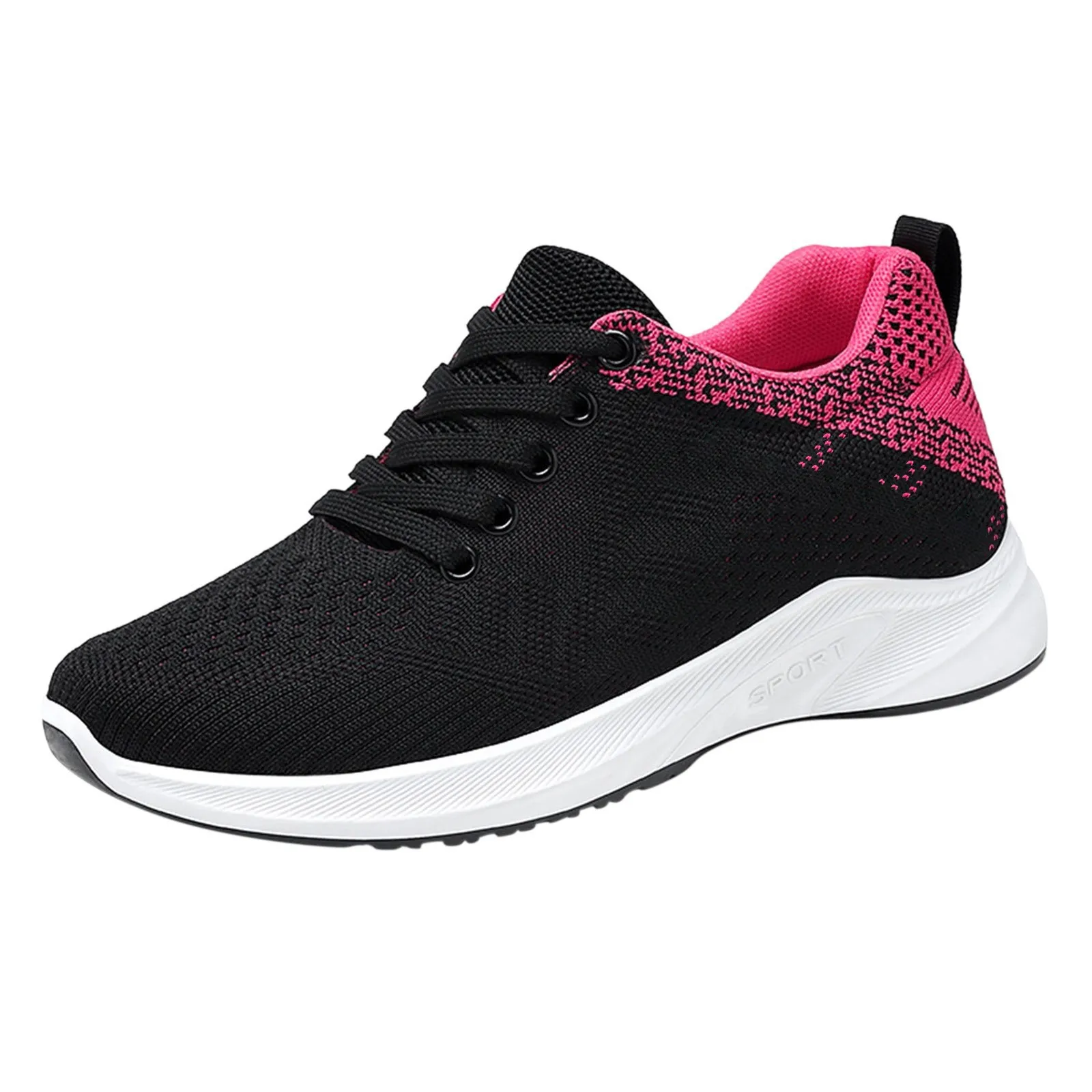 Moda estate e autunno donna maglia piatta traspirante Colorblock Lace Up Casual Style Internationalist Women Sneaker