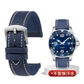 Blue white-silv pin