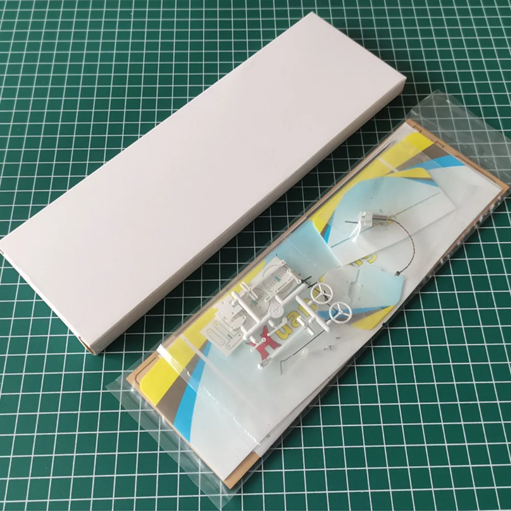 HuangFeng-220 Wasp Popular Science Version Remote Control Ultra-low Speed Glider Indoor Aircraft Model KIT/KIT+Motor 5