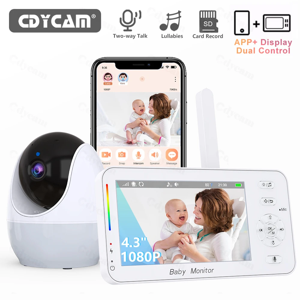 1080P WiFi Baby Monitor 1