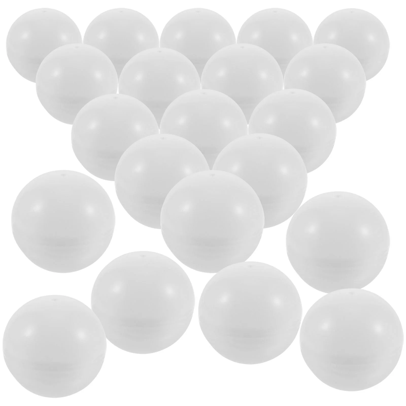 Clear Small Raffle Balls Lottery Party Activity Props for Home Toddler Bingo of Pong Size