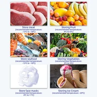 Портативный автомобильный холодильник DIVEDEER 15л/20л, холодильник с морозильной камерой для дома, кемпинга, путешествий, использования — изображение 3