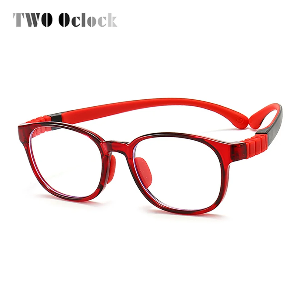 Kids Glasses Frames Flexible Eyeglasses Boy Girl Square Medical Prescription Optical Myopia Frame 0 Diopter Eyewear kids glasses optical spectacle frames