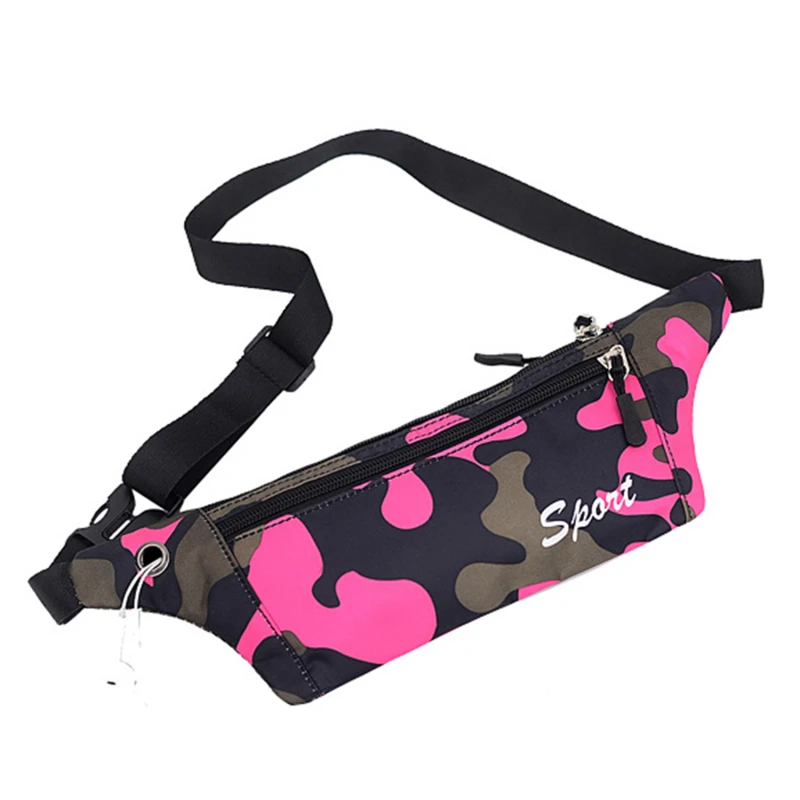 Camouflage Sport Taille Reise Bauchtasche Jungen Mädchen Kinder Fanny Pack Gürtel Walking Urlaub Beutel Damen Casual Wasserdichte Brust Pack – Detail 5
