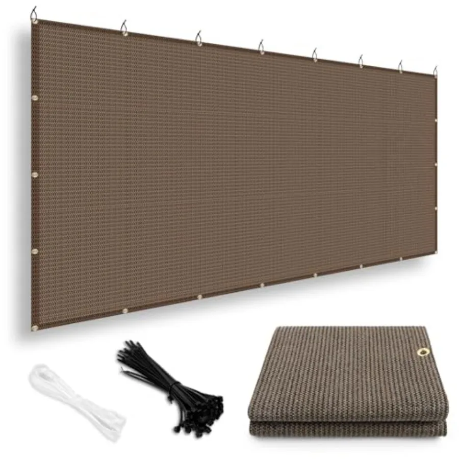 8x16FT Shade Cloth with Grommets Pergola Shade Cover 95% UV Protection Shade Panel Fabric Shade Tarp for Patio Outdoor Deck