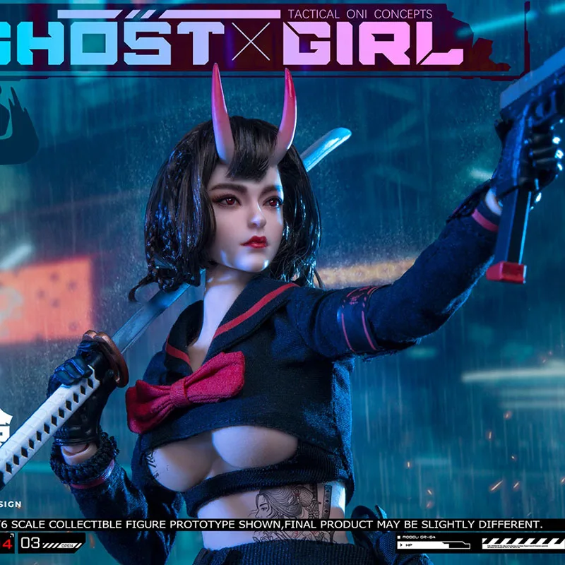 

Gdtoys Gd97004 1/6 Scale Collectible Figure Ghost Girl Tactical Cool Girl Full Set 12Inch Women Soldier Action Figure Model