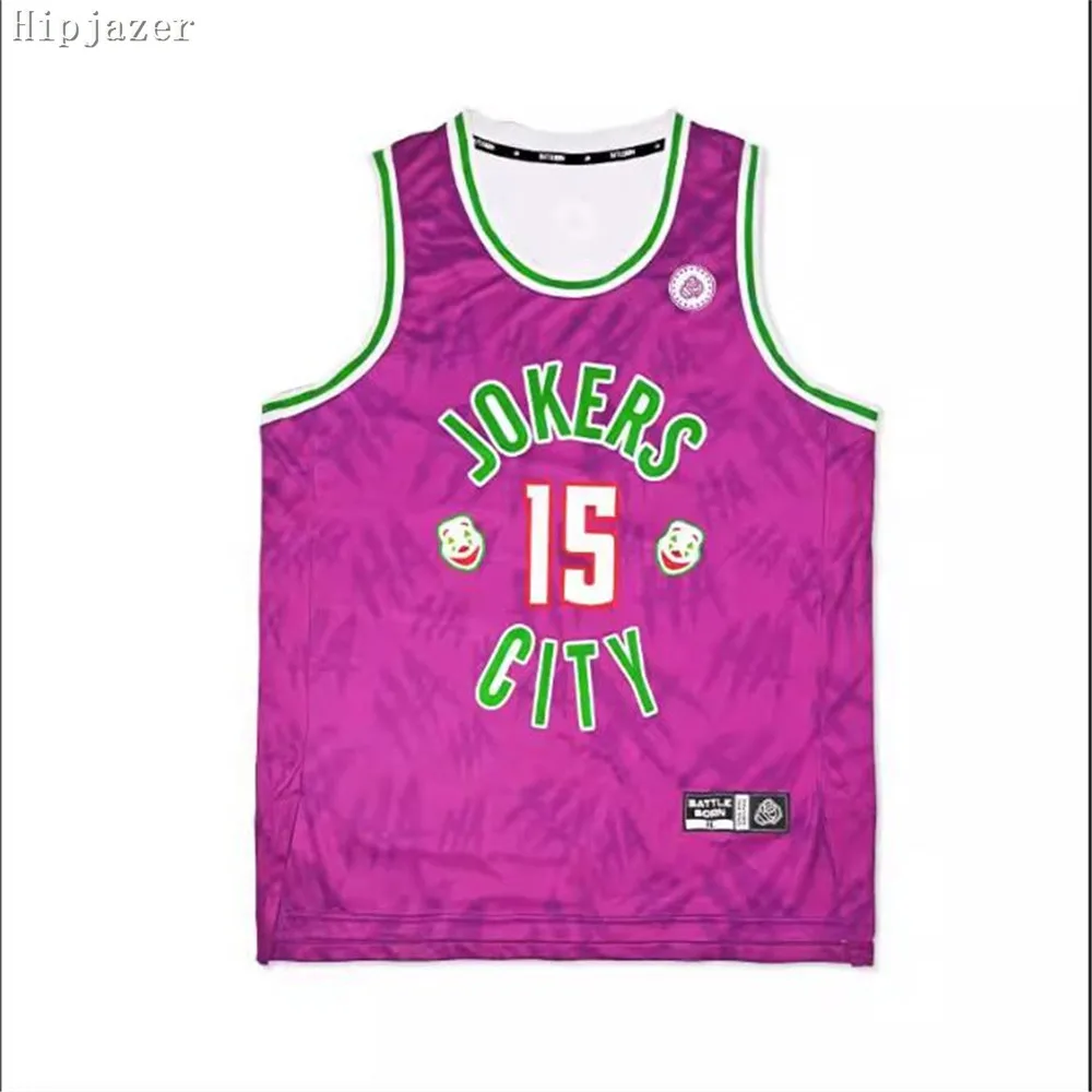 Camisetas de baloncesto con impresión por transferencia térmica de los Jokers de Durant Rerpers de 2024, camisetas deportivas con dibujos animados de Europa n.° 12, n.° 35