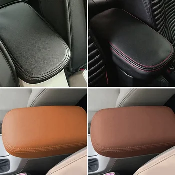Car Center Console Lid Armrest Cover Interior Accessories Microfiber Leather Cover For Toyota Corolla 2007 08 09 2010 2011 2012 1