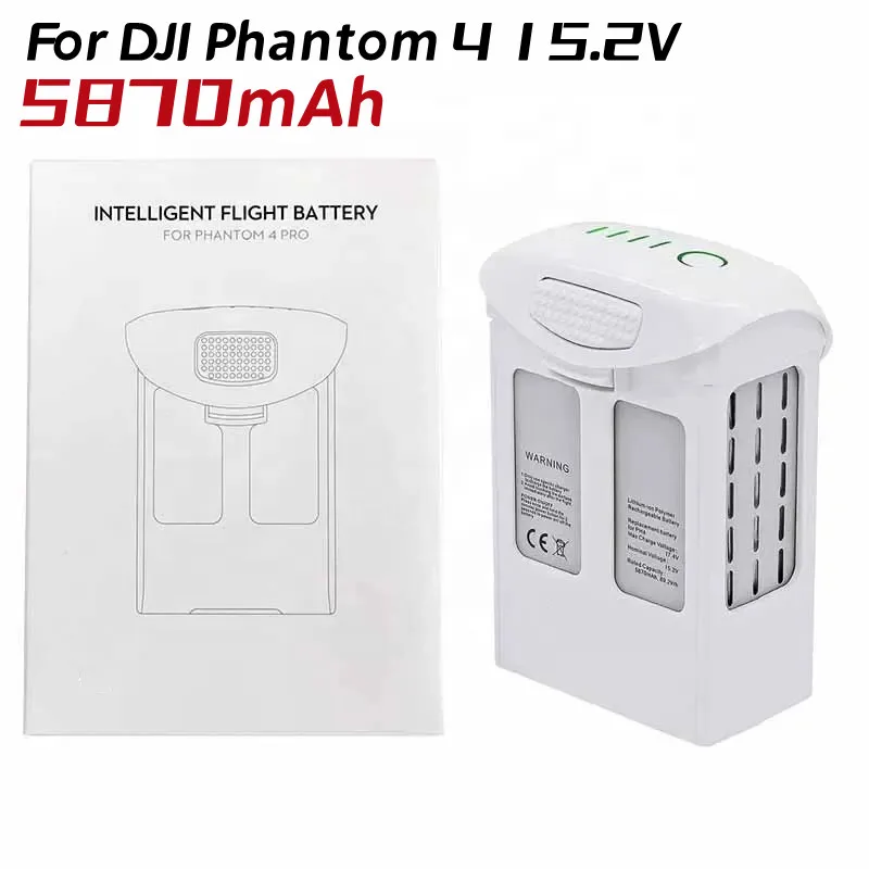 

DJI Phantom 4 15.2V 5870mAh Intelligent Flight Replacement Battery for DJI Phantom 4 Series Drones DJI Phantom 4 Phantom 4 Pro