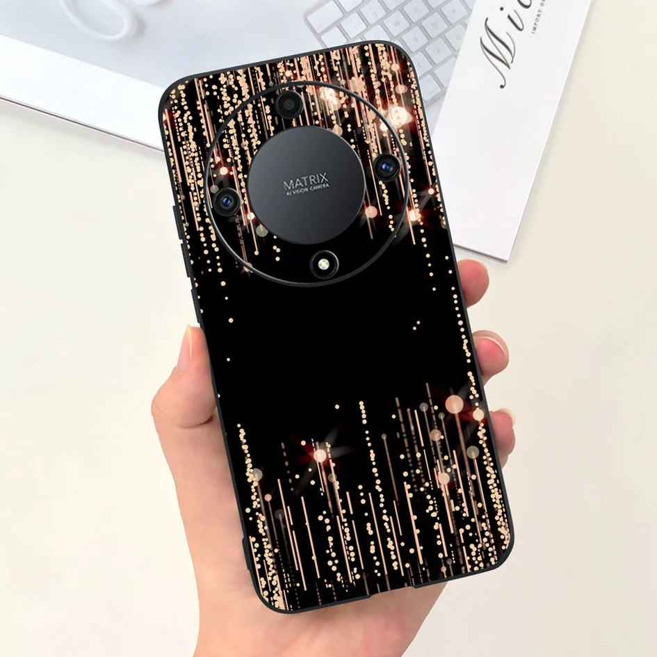 Lovely Cartoon Flower Slim Soft Silicone Phone Case Cover
