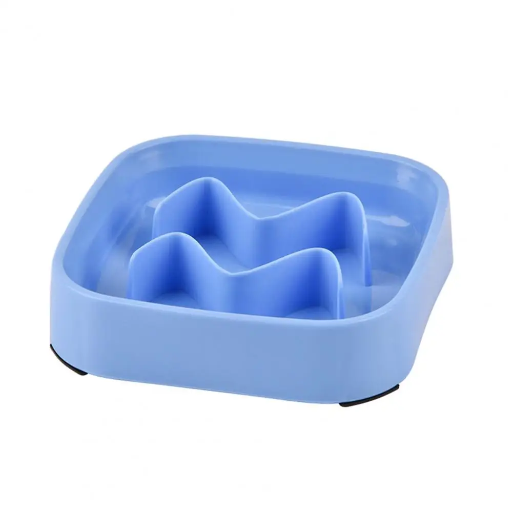 

Pet Slow Feeder Bowl Anti-choking Slow Feeding Pet Bowls Spill-proof Design for Dogs Cats Medium Small Puppy Food Bowls for Slow