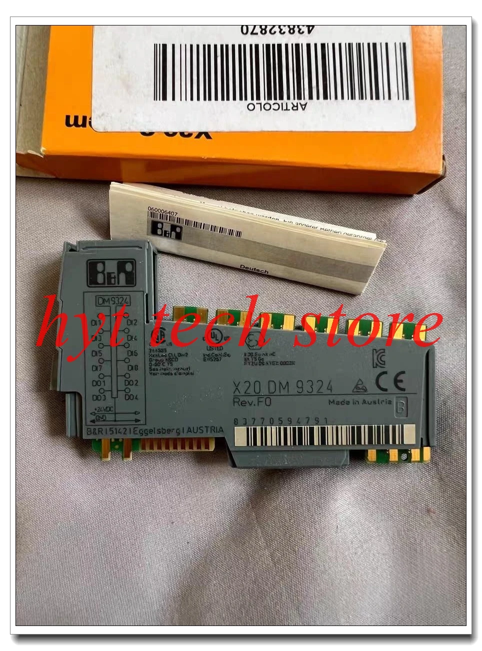 X20DM9324 오리지널 PLC 모듈, 배송 전 100% 테스트 완료