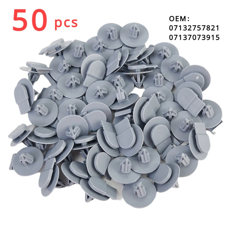 

50pcs Car Exterior Fender Wheel Trim Panel Arch Clips For BMW Mini Cooper Coupe Roadster R50 R53 R55 07132757821 07137073915