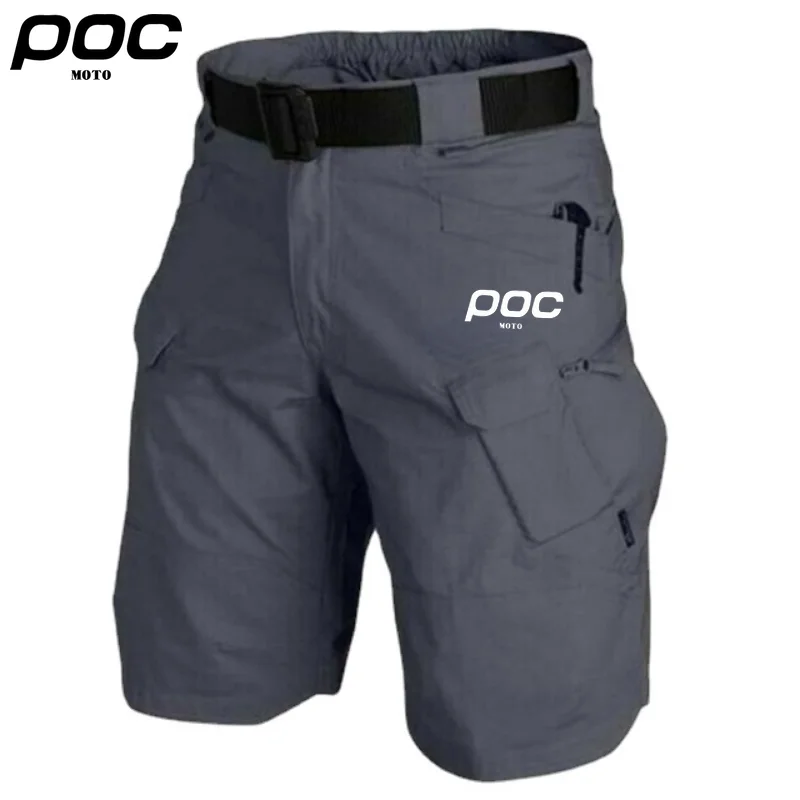MOTO POC Cycling Mountain Bike Shorts Men's Cycling Shorts Road Bicycle Trousers Waterproof Loose Fit Sports Short MTB Pants Man sport shorts,men sport pants