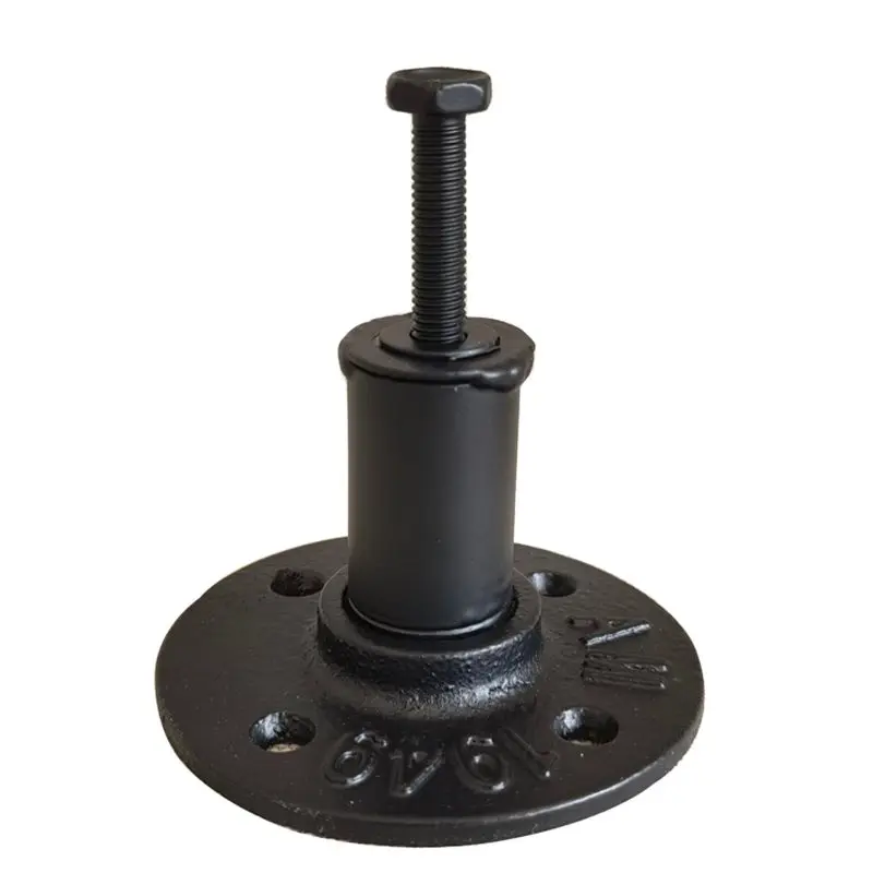 4 Staffe Per Corrimano In Ghisa Nera - Stile Antico, Per Scale In Legno, Con Viti Incluse - Foto 5