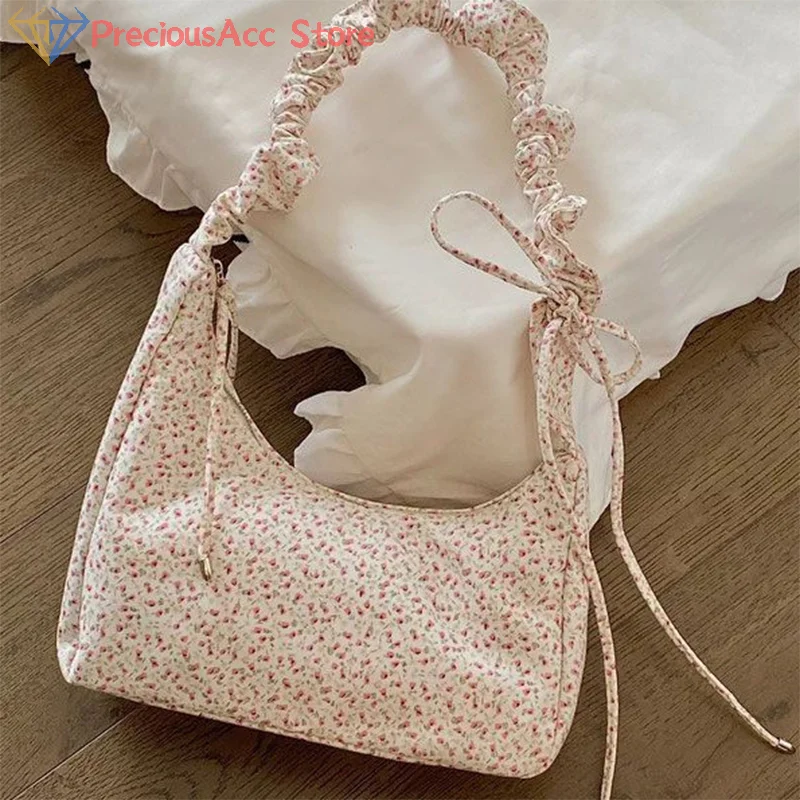 

Складная Цветочная сумка-тоут, вместительная сумка через плечо, ручная сумка через плечо