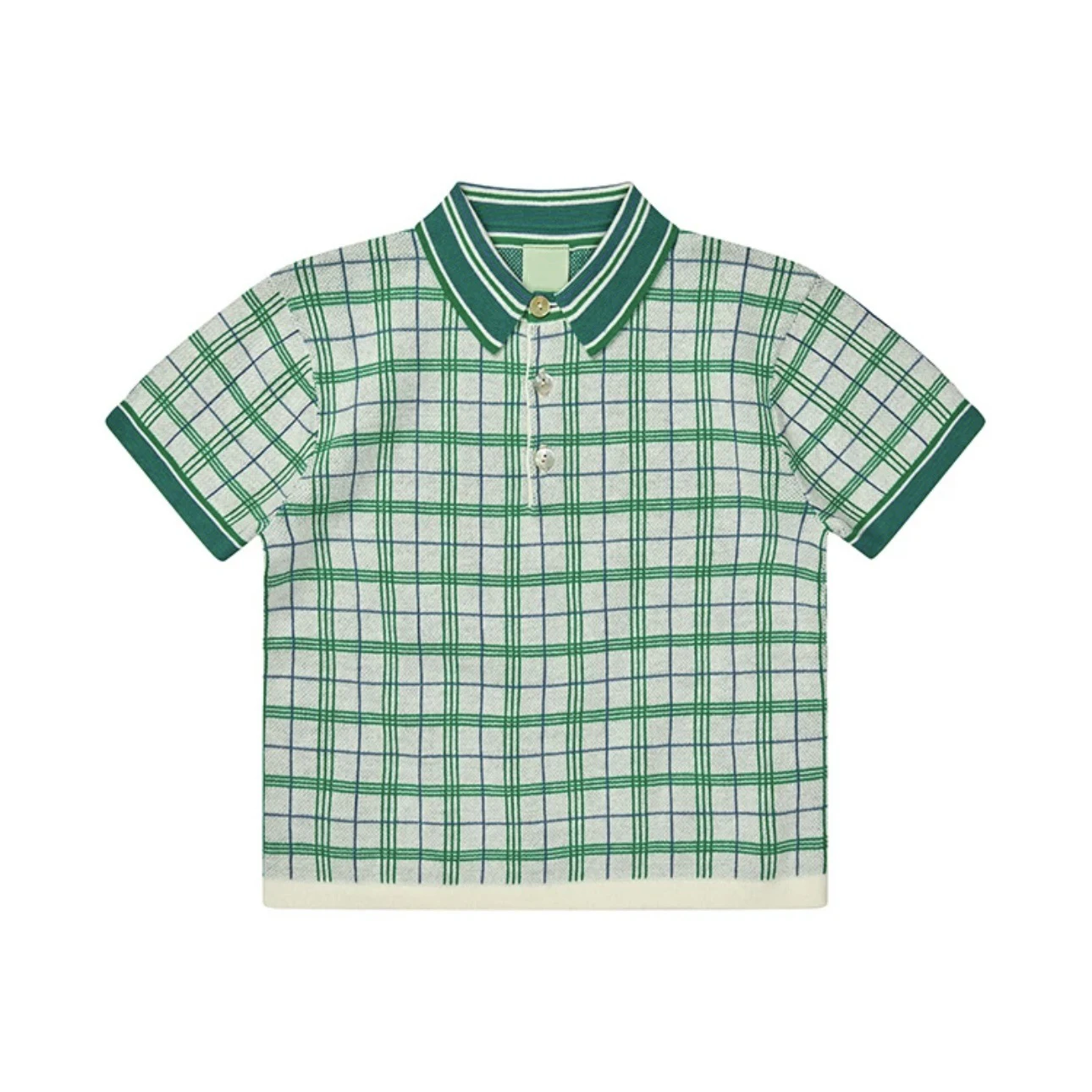 KIDS knit tees 2025new summer brand design boys gilrs cute short sleeve t shirts tops clopthiong 4