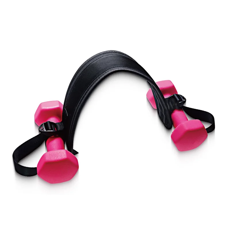 Hip Thrust Belt for Effective Glute Bridge Workout with Dumbbells Kettlebells Squats Lunges Bridges Dips Training Home Equipment 6
