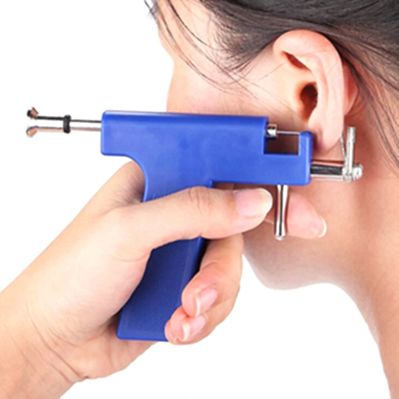 

Ear Navel Piercing Gun Painless Sterile Puncture Kit Without Inflammation Safety Practical Earrings Piercer Makeup Tool
