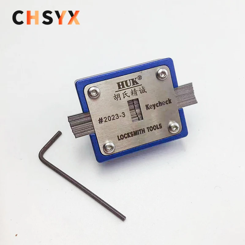 Genuine HUK Key Check Locksmith Tools Blank Key Slot Checker Good ...