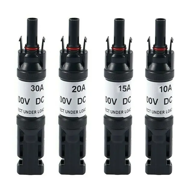 Connecteur de Diode photovoltaïque 10A 15A 20A 30A, 3 pièces, connecteur de câble de panneau solaire PV Compatible avec MC4 pour système solaire PV 1