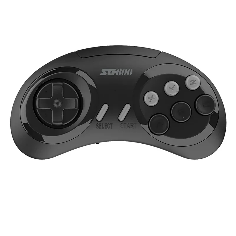 SG800 Retro Game Wireless Console 2.4G Built-in 5000 Classic Games Controller Gamepad Video Stick For Sega Mega Drive_voghion.com